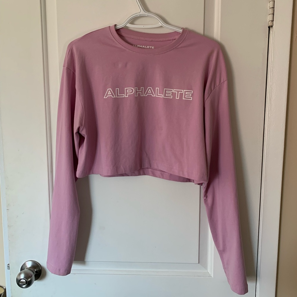 Alphalete Cropped Long Sleeve